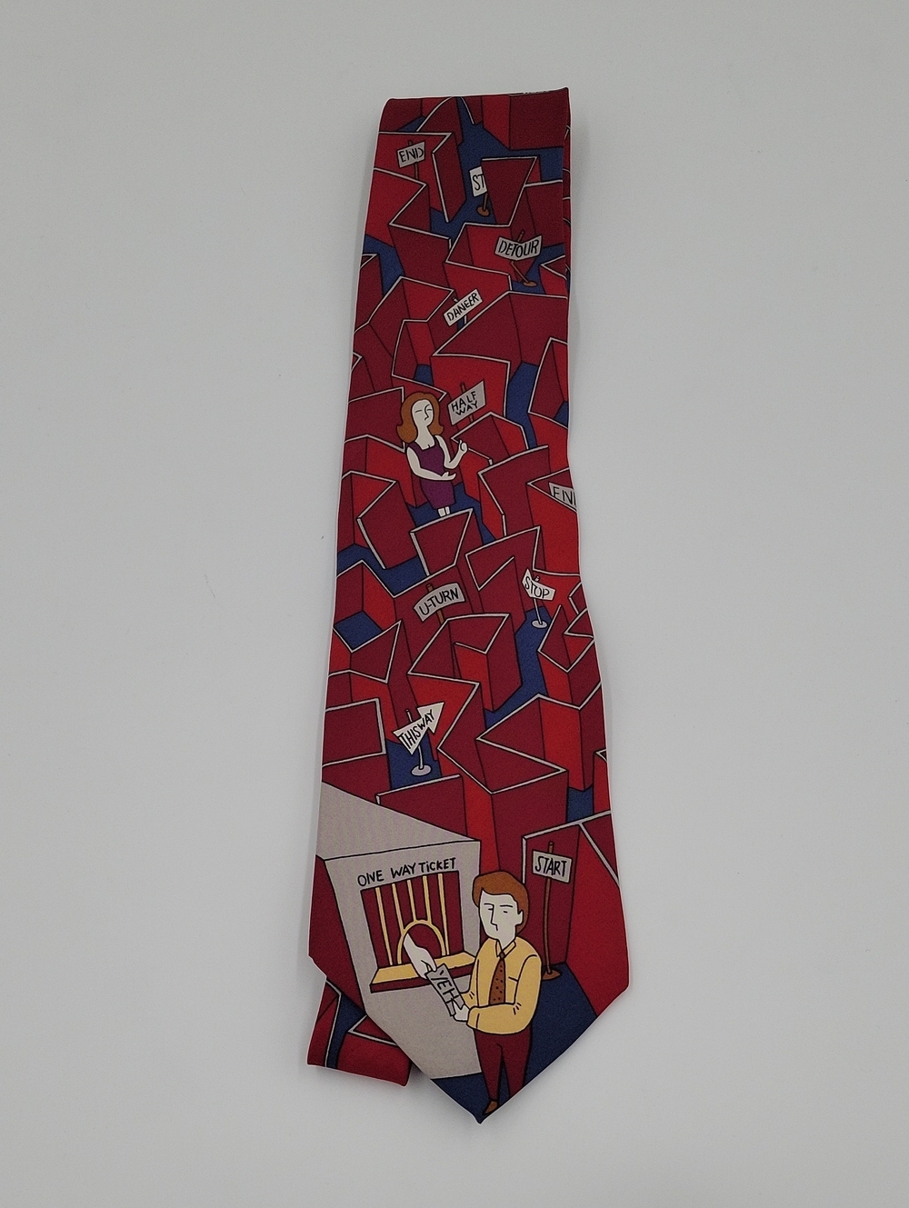 The Beatles Day Tripper Silk Tie Office Business Eclectic Grandpa Collector
